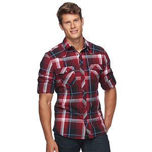 Men's Rock & Republic Plaid Button-Down Shirt