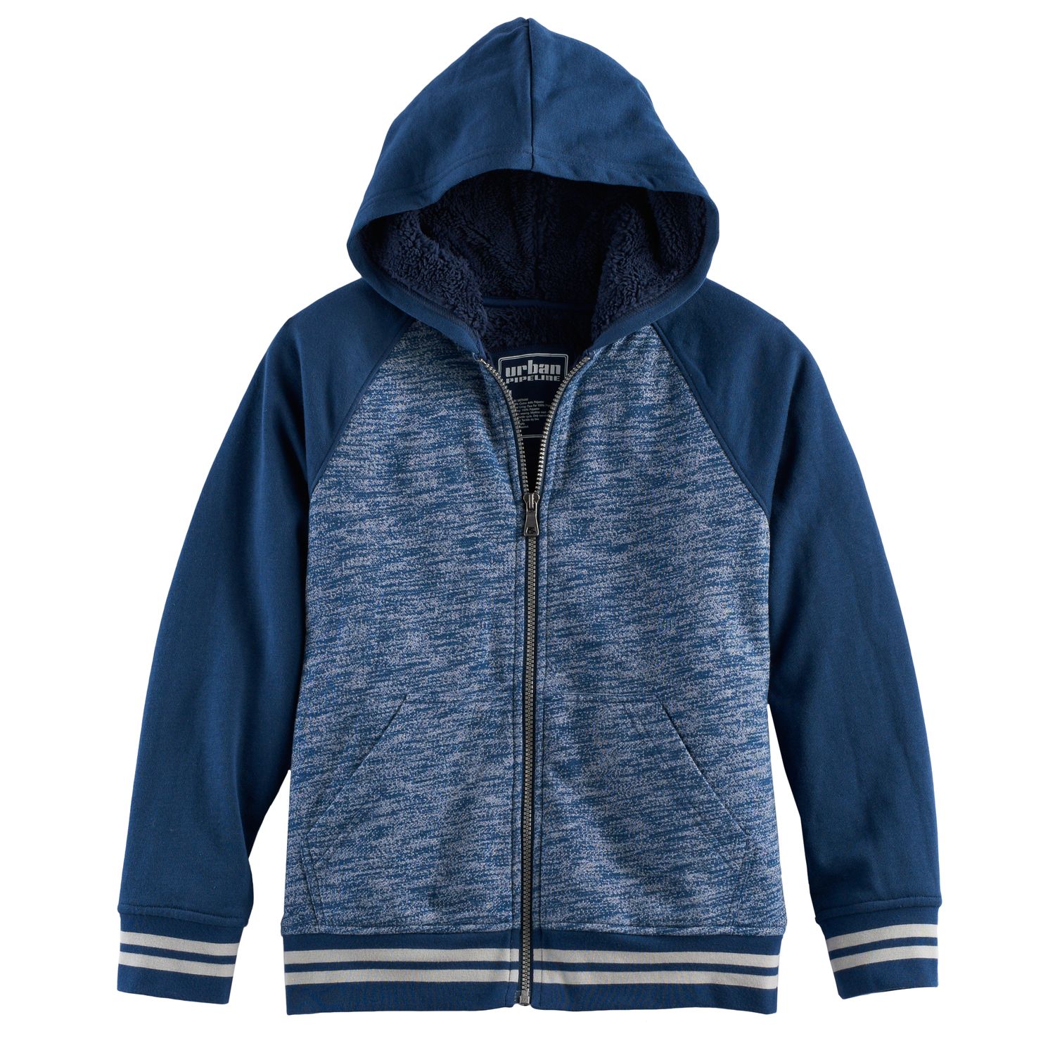 fur lined hoodie boys
