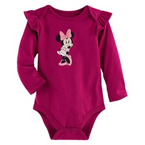 Disney's Minnie Mouse Baby Girl Graphic Bodysuit by Jumping Beans®