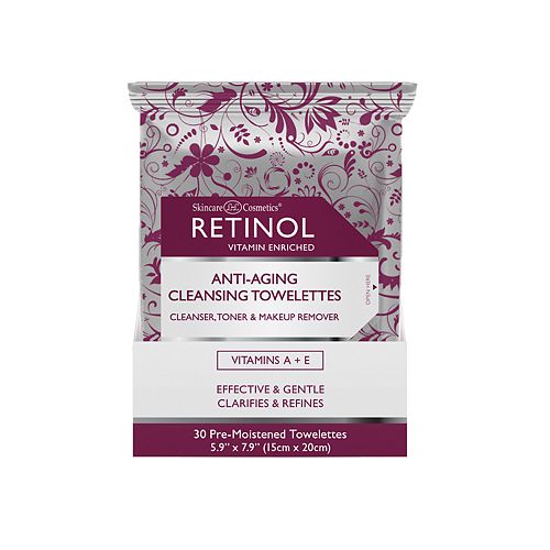 retinol-x towelettes anti-aging cleansing Aging Towelettes RETINOL Anti Cleansing