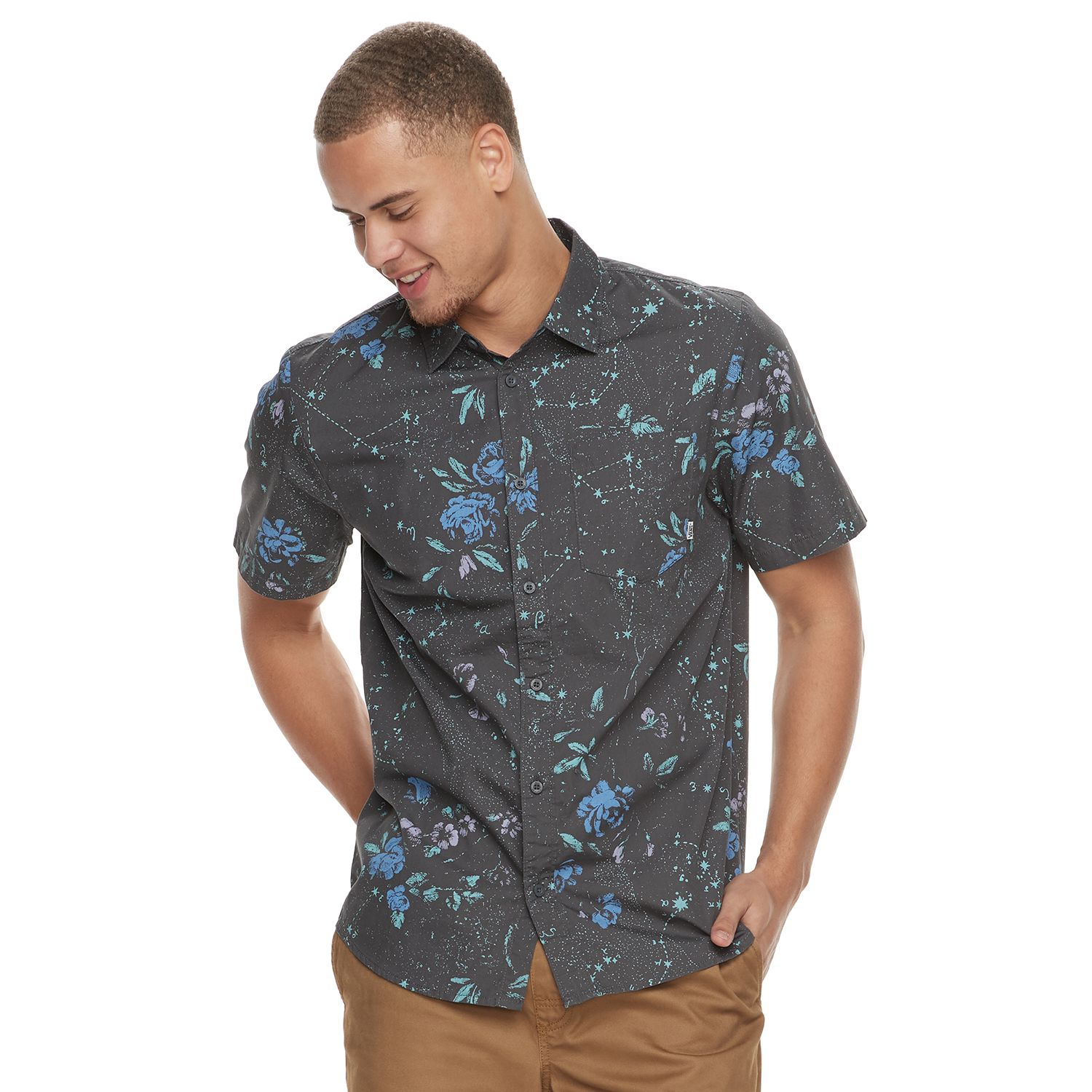 vans button down
