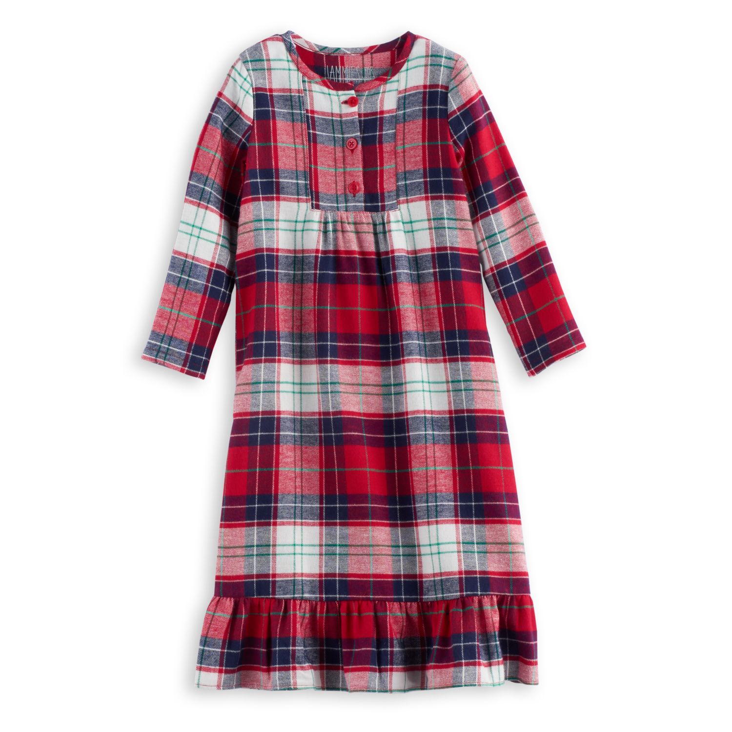 girls flannel night gown