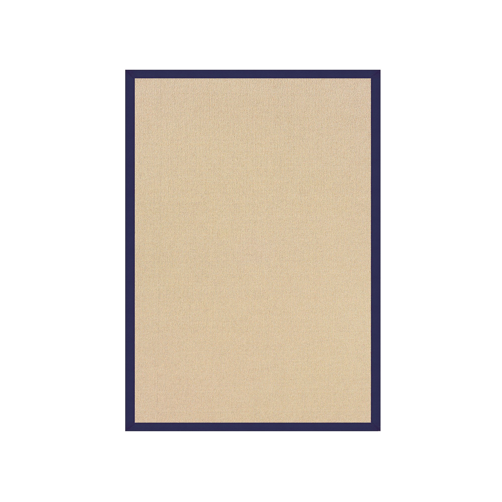 Linon Athena Natural Rug, Blue