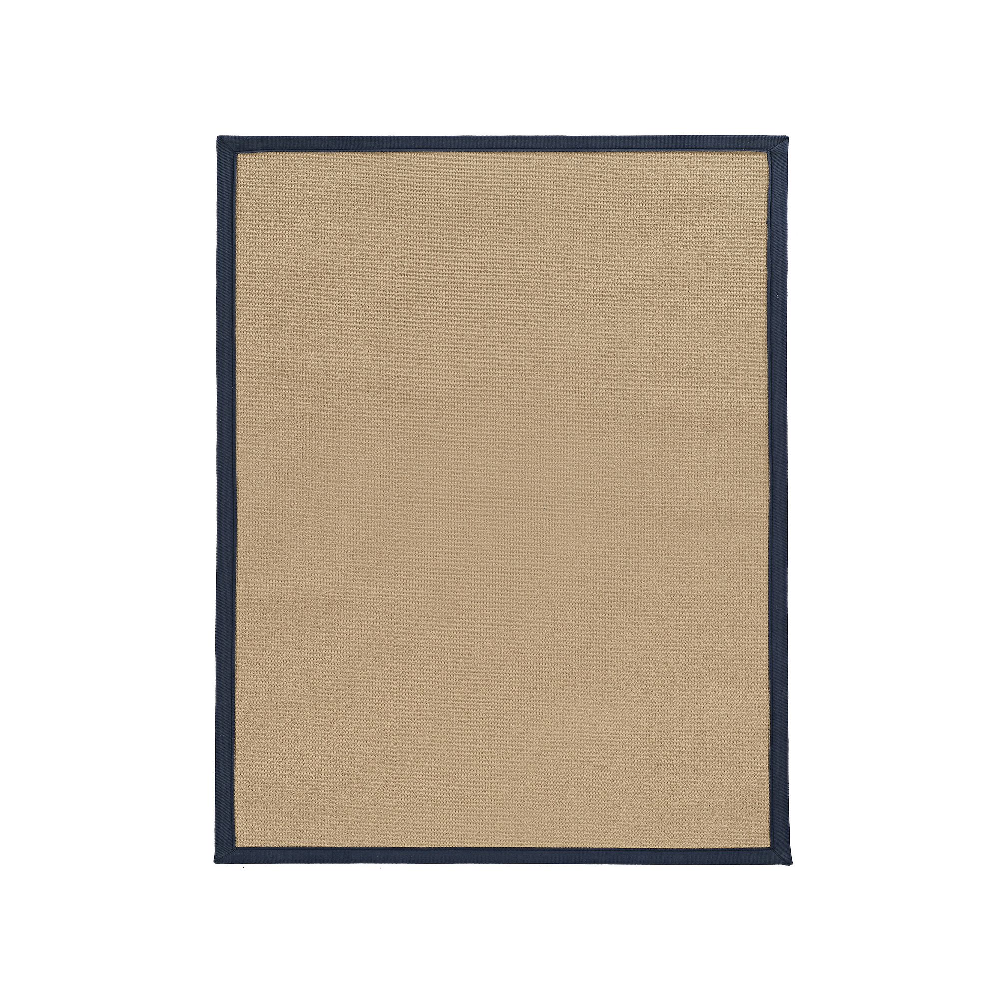 Linon Athena Sisal Rug, Blue