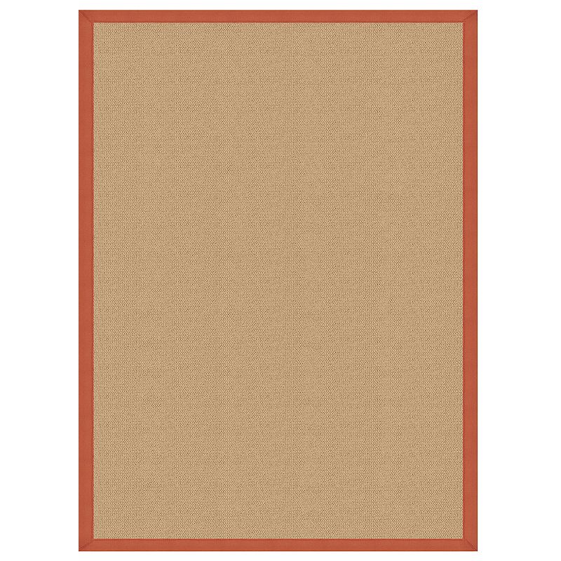 Linon Athena Rug, Orange, 8X11 Ft