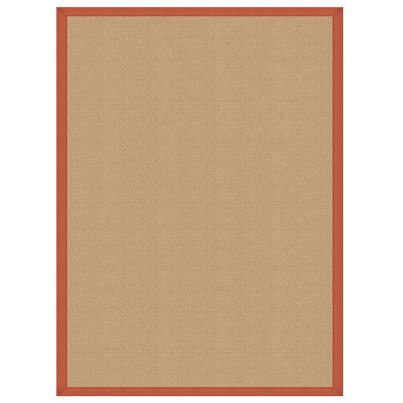 Linon Athena Rug, Orange, 8X11 Ft