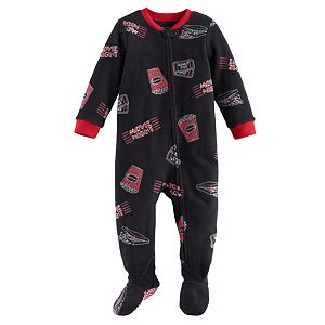 Baby Jammies For Your Families Movie Night Microfleece Footed Pajamas