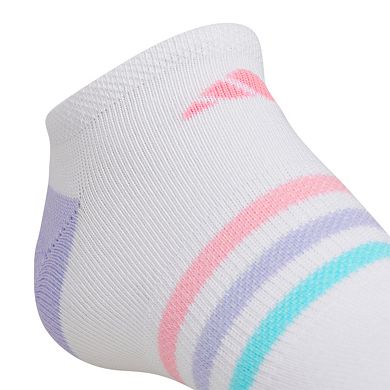 Girl's adidas 6-Pack Superlite No-Show Socks
