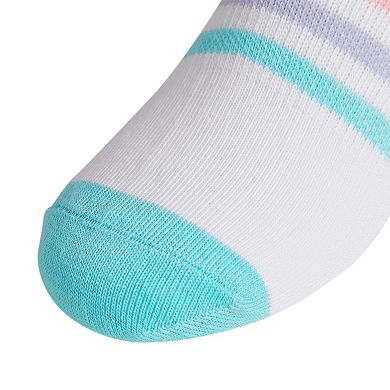 Girl's adidas 6-Pack Superlite No-Show Socks