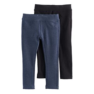 Girls 4-6x Freestyle Revolution 2-pk. Solid French Terry Jeggings