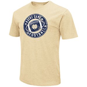 Men's Campus Heritage Notre Dame Fighting Irish Football Tee