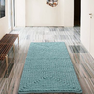 VCNY Barron Chenille Bath Rug Runner