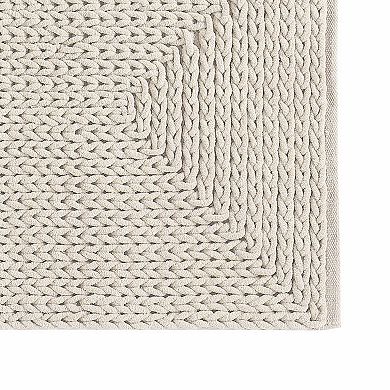 VCNY Barron Chenille Bath Rug Runner