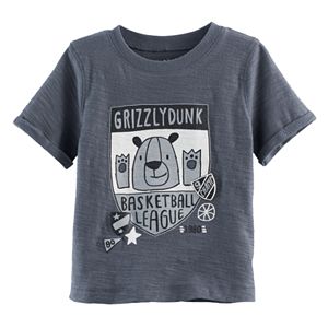 Baby Boy Jumping Beans® Slubbed Graphic Tee
