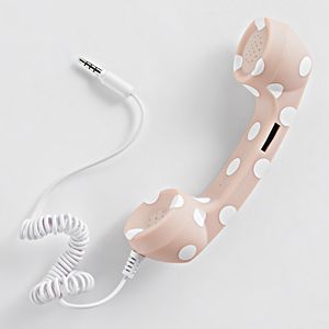 Polka Dot Mini Phone Handset