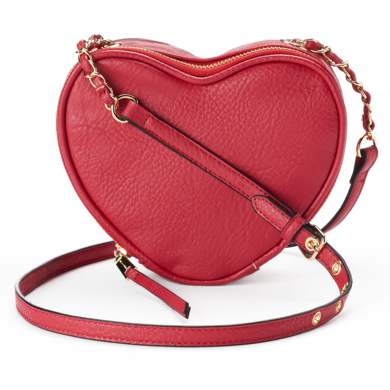 heart shaped crossbody bag