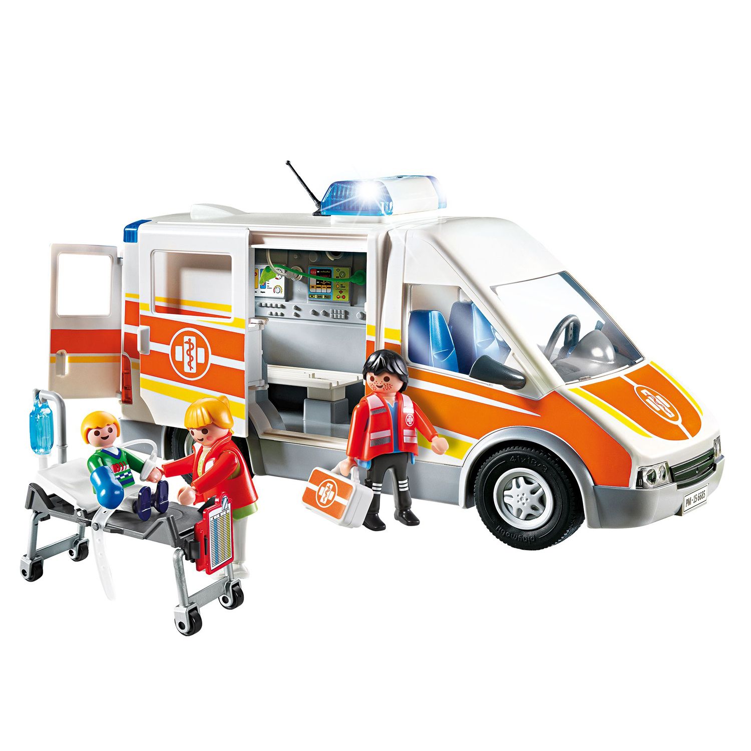 playmobil ambulance car