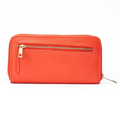 Apt. 9® RFID-Blocking Zip-Around Phone Charging Wallet