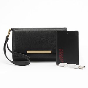 Apt. 9® Carli RFID-Blocking Phone Charging Wristlet