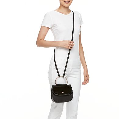 LC Lauren Conrad Delice Flap Crossbody Bag