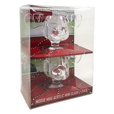 National Lampoon's Christmas Vacation 2-pack Moose Shot Glasses by ICUP