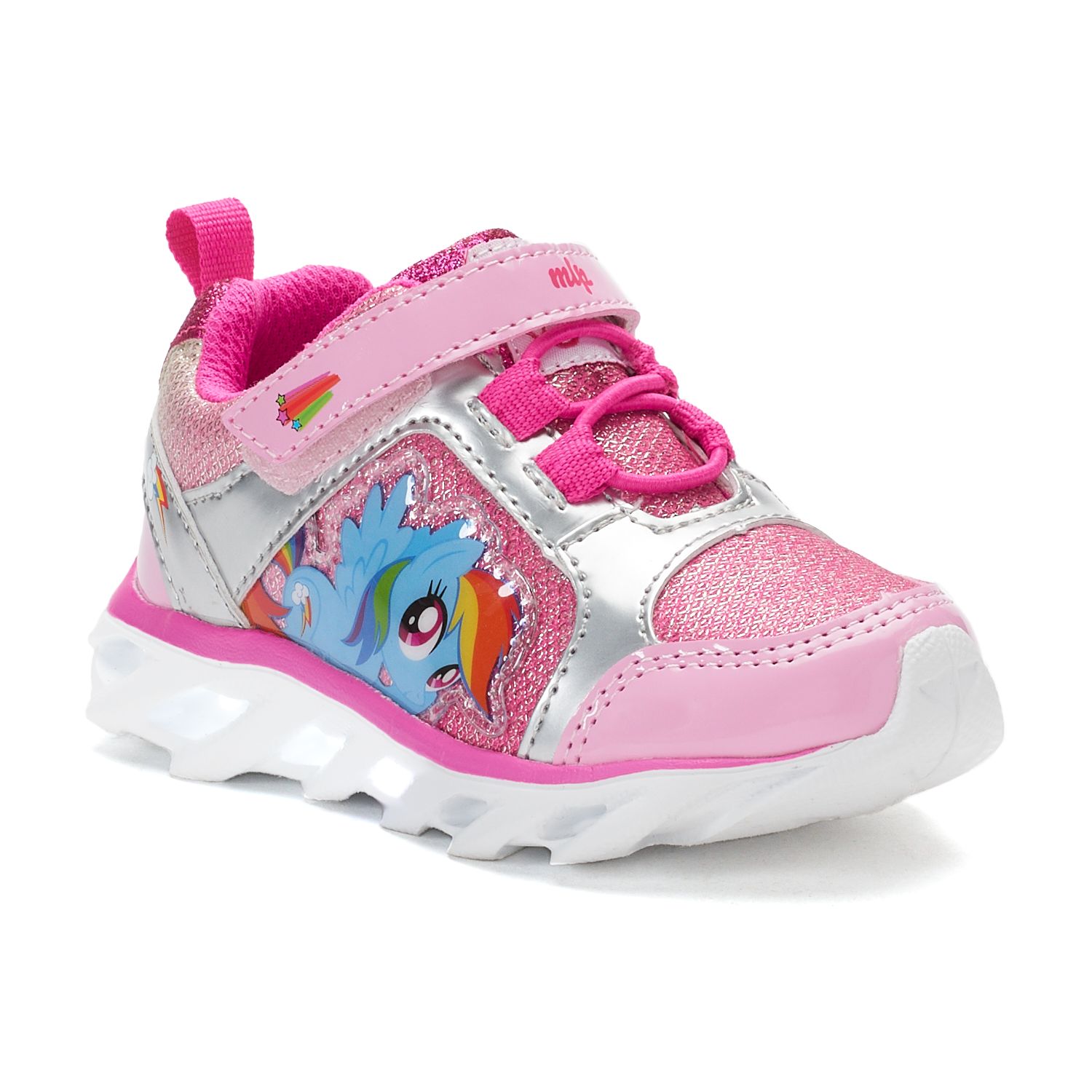 little girl rainbow shoes