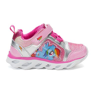 My Little Pony Rainbow Dash Toddler Girls' Light-Up Sneakers