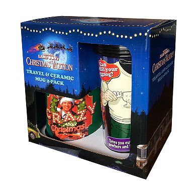 National Lampoon's Christmas Vacation 2-piece Travel & Ceramic Mug Set by ICUP