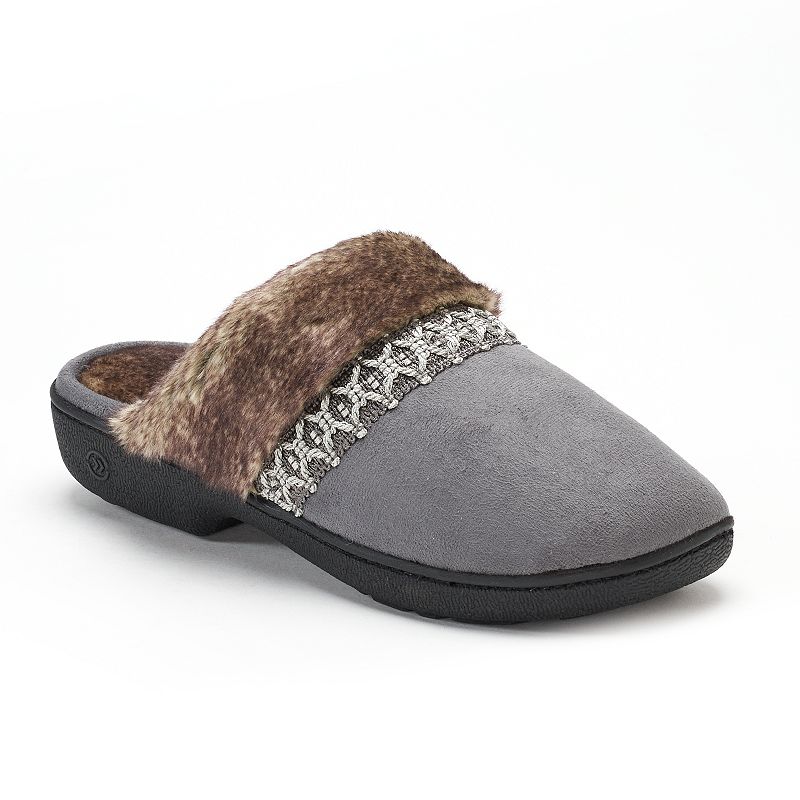 isotoner women's microterry clog