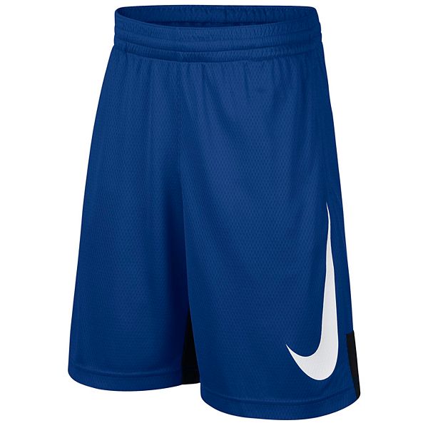 NIKE AIR JORDAN SHORTS - XLARGE - BOYS BASKETBALL KIDS YOUTH - DRI FIT  LIGHT BLUE BLACK