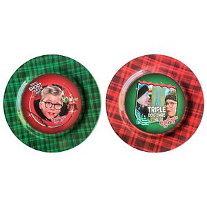 A Christmas Story 2-pack Melamine Plates by ICUP