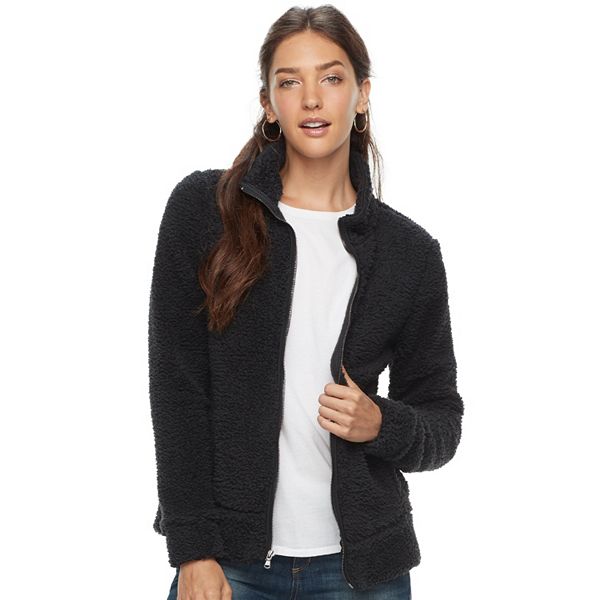 Women's Sonoma Goods For Life Henley Sherpa Hoodie for $15.99 (Reg $44)!