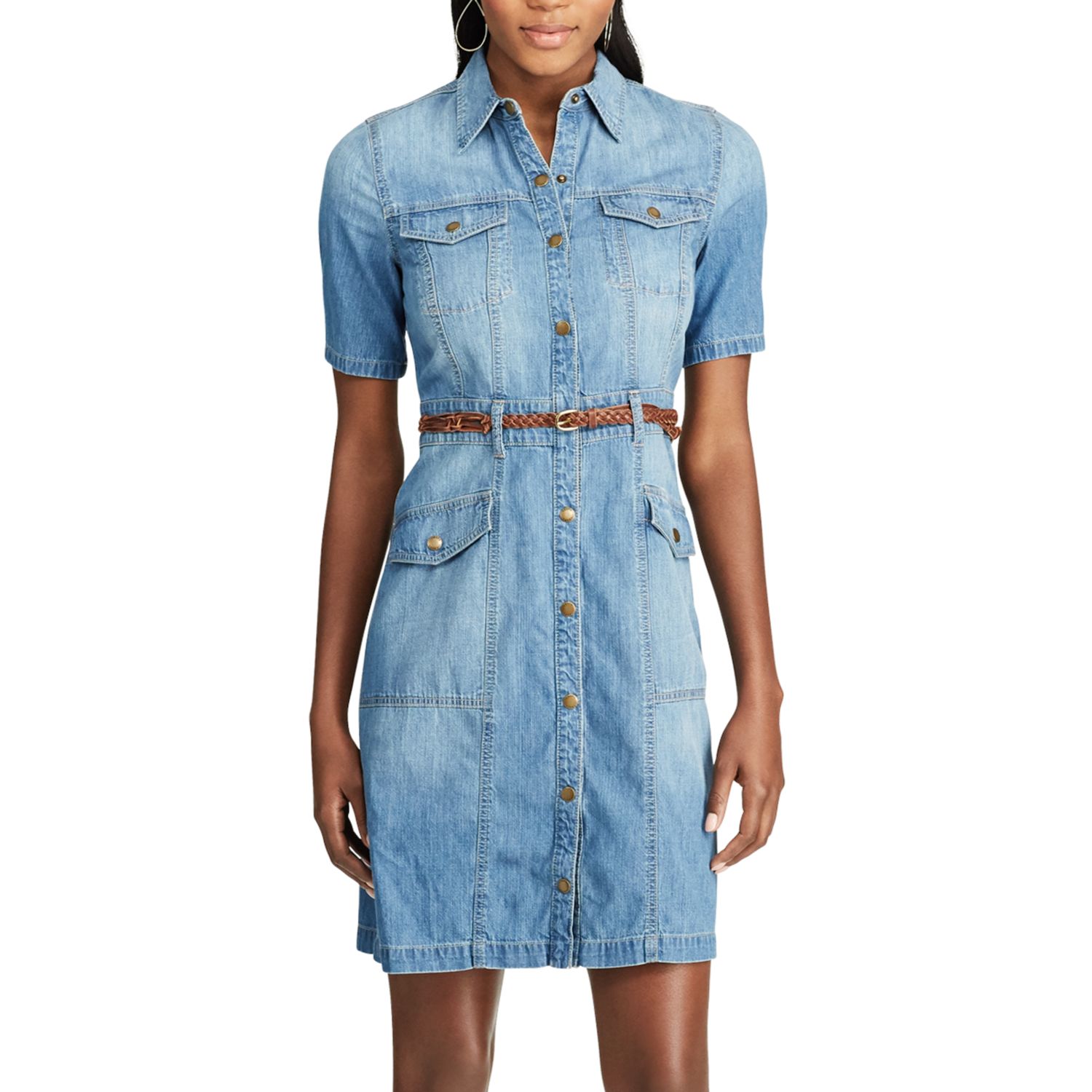 kohls denim dress