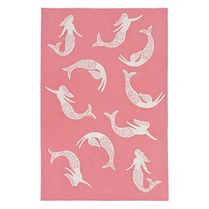 Trans Ocean Imports Liora Manne Capri Mermaids Indoor Outdoor Rug