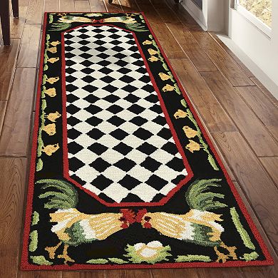 Liora Manne Frontporch Rooster Indoor Outdoor Rug