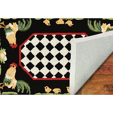 Liora Manne Frontporch Rooster Indoor Outdoor Rug