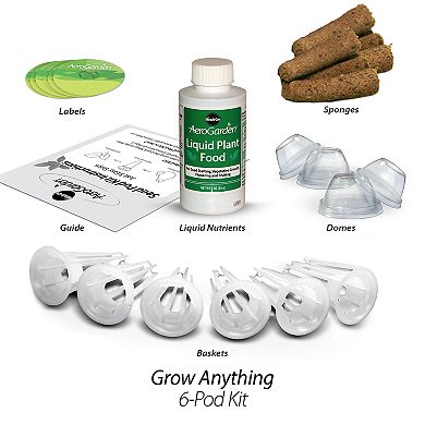 Miracle-Gro AeroGarden Grow Anything 6-Pod Seed Kit