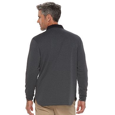 Men's Haggar In-Motion Classic-Fit Stretch Quarter-Zip Pullover