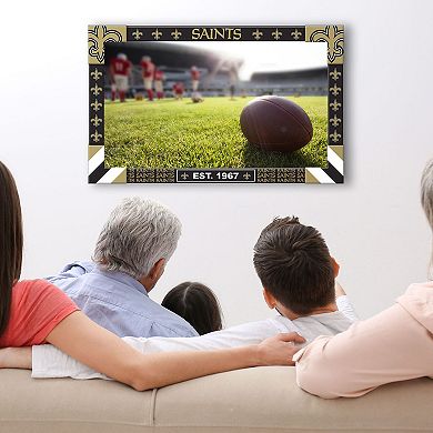 New Orleans Saints TV Frame