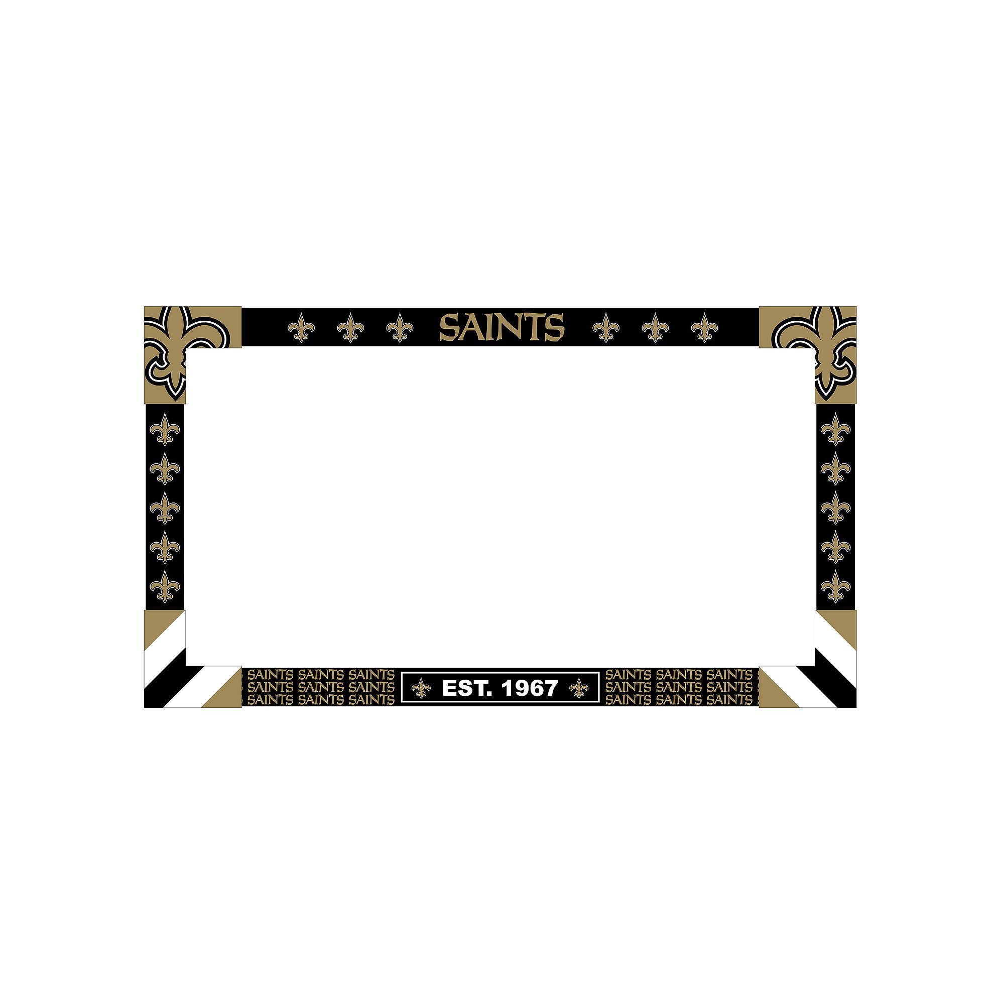 New Orleans Saints Monitor Frame, Team