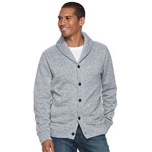 Men's SONOMA Goods for Life™ Classic-Fit Fleece Cardigan Sweater