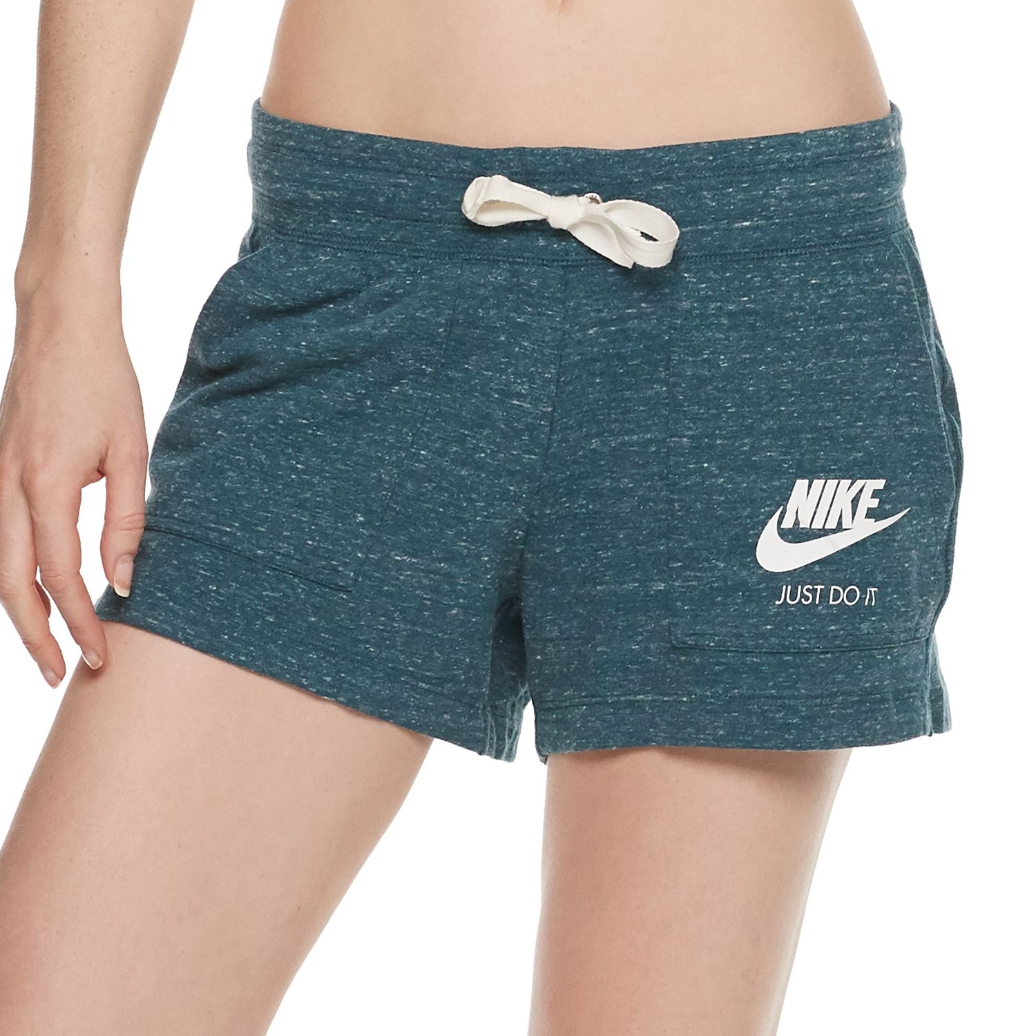 nike women's drawstring shorts