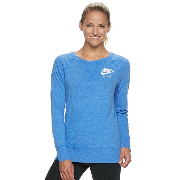 Women's nike gym 2025 vintage crew top