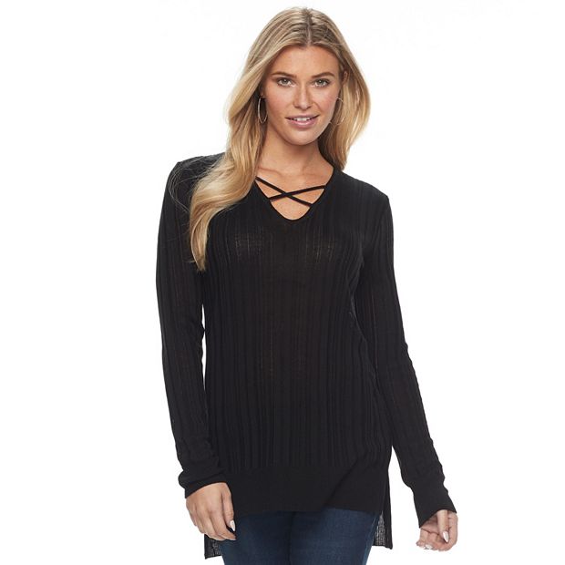 Kohls womens 2025 long sweaters