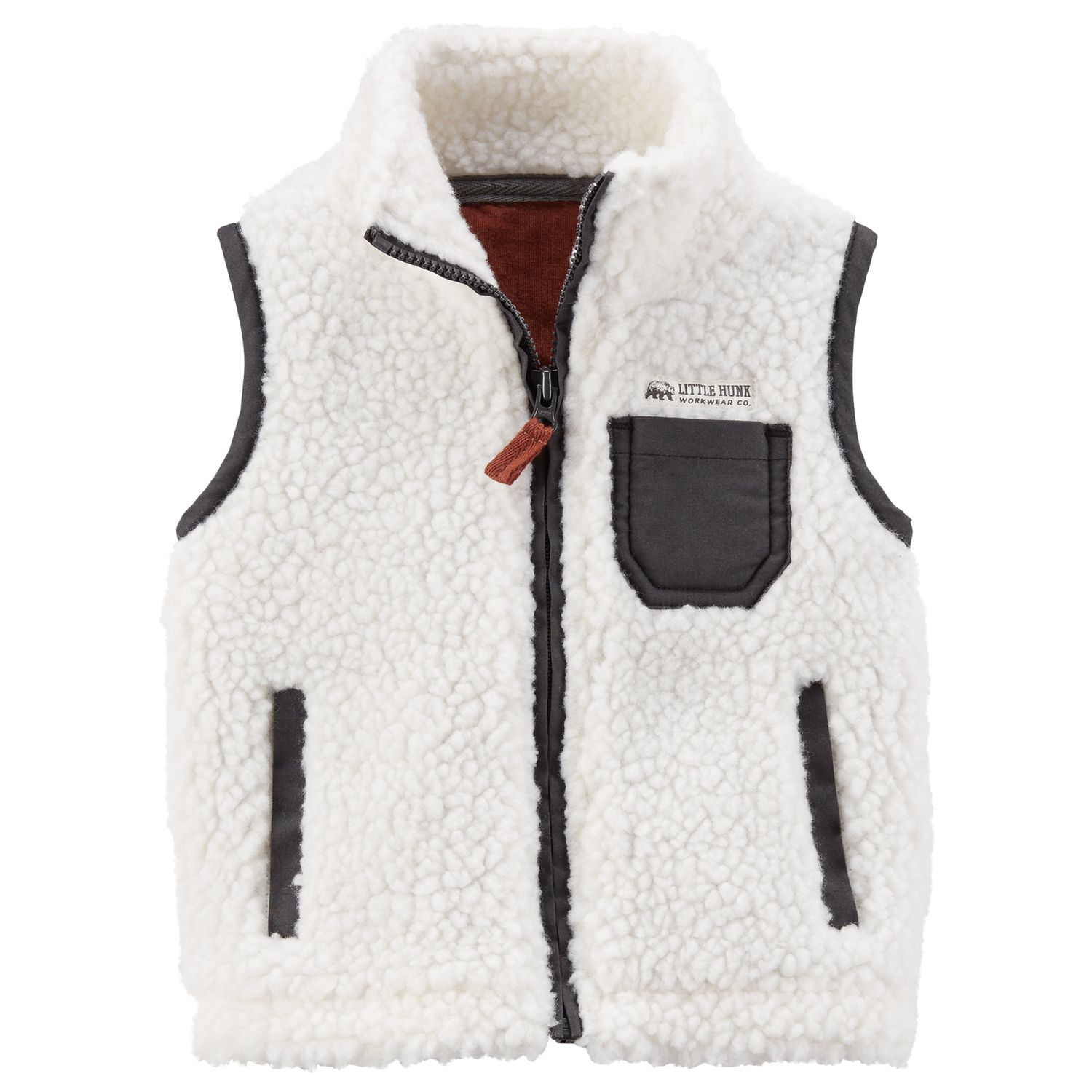 baby sherpa vest