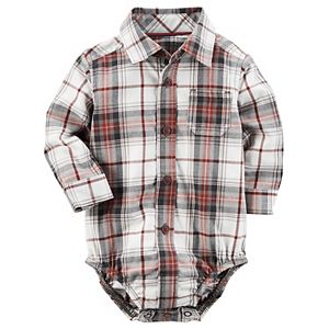Baby Boy Carter's Plaid Bodysuit