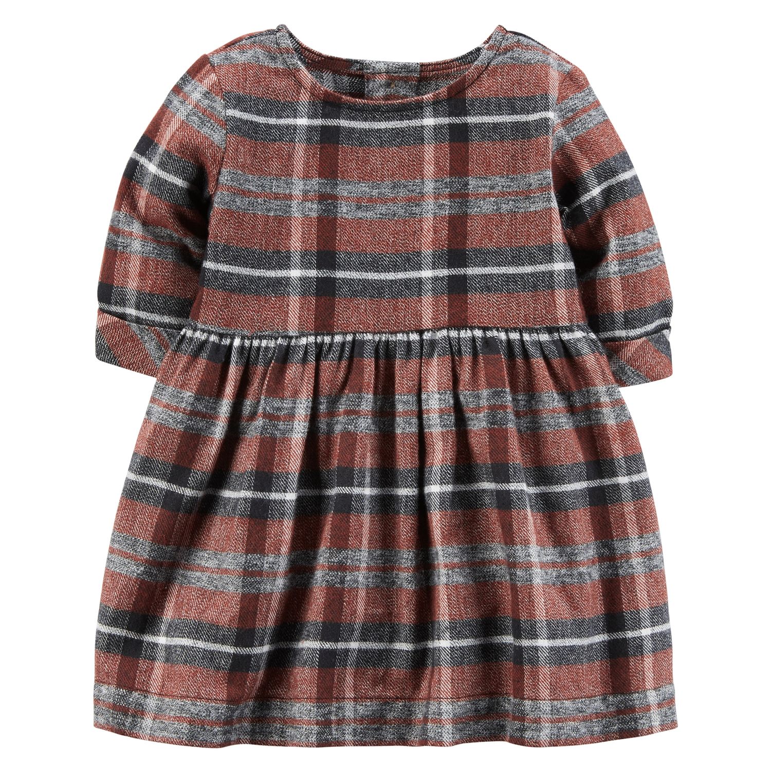 baby flannel dress