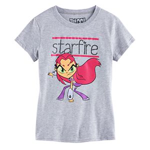Girls 7-16 Teen Titans Starfire Graphic Tee