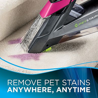 BISSELL Pet Stain Eraser Deluxe Cordless Portable Carpet Cleaner