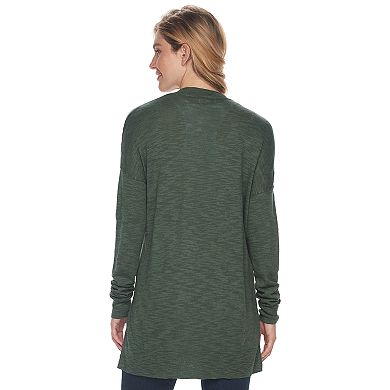 Women's Sonoma Goods For Life® Drop-Shoulder Cardigan